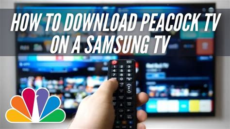 Follow the on-screen instructions to connect your streaming device to your wifi network. . How to download peacock on samsung tv
